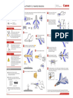 Laminated Paper Plane Saber Innstructions