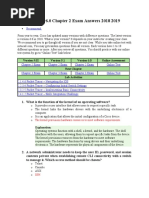 CCNA1 Chapter 2 Exam - Online Answer