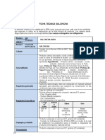 Ficha Tecnica Salchicha