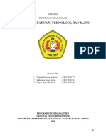 Makalah Iptek Dan Sains