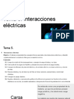 Tema 5. Interacciones Eléctricas PDF