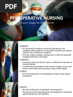 Perioperative Nursing: Kennedy C. Bangan, RN, MSN, HAAD-RN