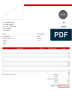 Invoice Template Construction 1