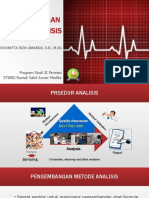 Pengembangan Metode Analisis