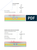 Calculation of Load Due To Water Tank On The Foundation