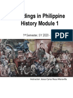 Readings in Philippine History Module 1.pdf Version 1 PDF