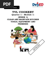 Cookery 11 Week 1 MODULE 1 FINAL PDF