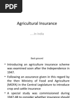 Agricultural Insurance-New