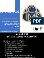 Sistemas Fotovoltaicos Nom-001-Sede-2018 Final PDF