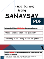 G10 SANAYSAY Aralin 3 FILIPINO