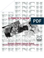 French Immersion French Immersion: A Parent'S Guide To