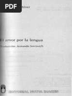 El Amor Por La Lengua (Jean-Claude Milner) PDF