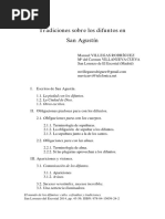 Tradiciones Sobre Los Difuntos en San Agustín