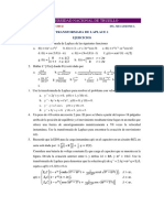 Ejercicios de TRANSFORMADA DE LAPLACE 2