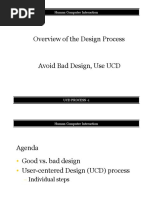 Overview of The Design Process: Human Computer Interaction