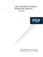 Sinergía Control Interno y Gestión Del Riesgo