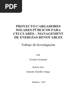 Proyecto de Cargador Solar