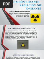 Radiacion Ionizante y No Ionizante