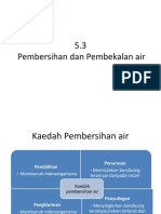 5.3 Pembersihan Air