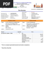 Tax Invoice: Savita Indane Gas Services (0000118201)