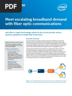 FTTH Fiber To The Home Reference Architecture