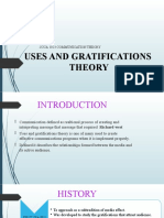 Uses and Gratification Theory