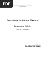 PD. Guitarra Flamenca 19 20