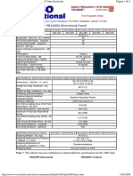 PD10055 Directional Panel: Home Page Antennas Omni Fiberglass PD10055