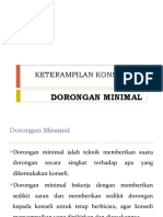 Keterampilan Dorongan Minimal