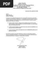 Memorandum Empresa en Funcionamiento