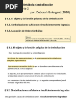 Sinopticos Golergant - (2-03) Metabola Simboliza