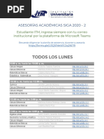 Asesorías Académicas Siga