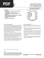 Low Cost, Precision 2.5 V IC References AD1403/AD1403A