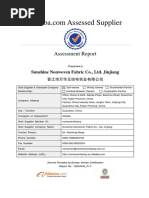 Supplier Assessment Report