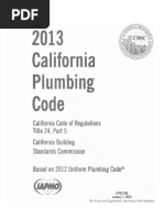 2013.05 - Plumbing Code