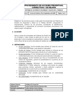 Sgsst-Pr-Pre-1 Procedimiento de Acciones Correctivas Preventiva y de Mejora