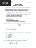 Guia de Trabajo Algebra Lineal