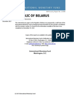 cr17384 Republic of Belarus IMF Review