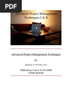 Advanced-Project-Managment-Techniques I & II PDF