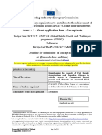 Concept Note CLADHO - EU - Fiscal Transparency