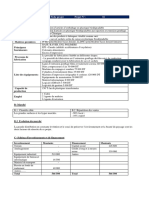 Fiche de Projet