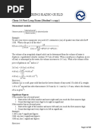 Chem 16 First Long Exam Student's Copy (Edited)