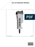 Spare Parts List Hydraulic Breaker: PT - Id.No. 3390 7001 01 2007 08 20