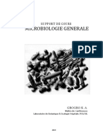 COURS - BIO 122 - Microbiologie Générale-1