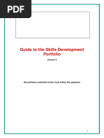 Guide To The Skills Development Portfolio