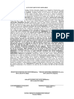 Acto de Particion Amigable - Francisco Miguel de Leon Herrera, Odalis Argesira Herrera Plaza, Efrain Elpidio de Leon Herrera