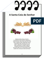 Pequeno Estudo Sobre o Ato de Santa Ceia Do Senhor