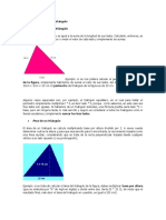 Área y Perímetro de Un Triángulo, Cuadrado, Circulo Etc