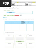 Escribimos Una Noticia - Libro PDF