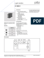 E-STOP Relays, Safety Gate Monitors: Pnoz X5